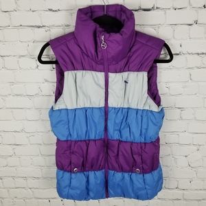 PUMA | full zip snap pocket puffer vest gilet